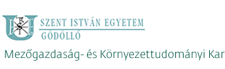Szent Istvan University Faculty of Agriculture and Environmental Sciences